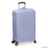 Чехол для чемодана Mettle Серый горошек M (65-75 см)