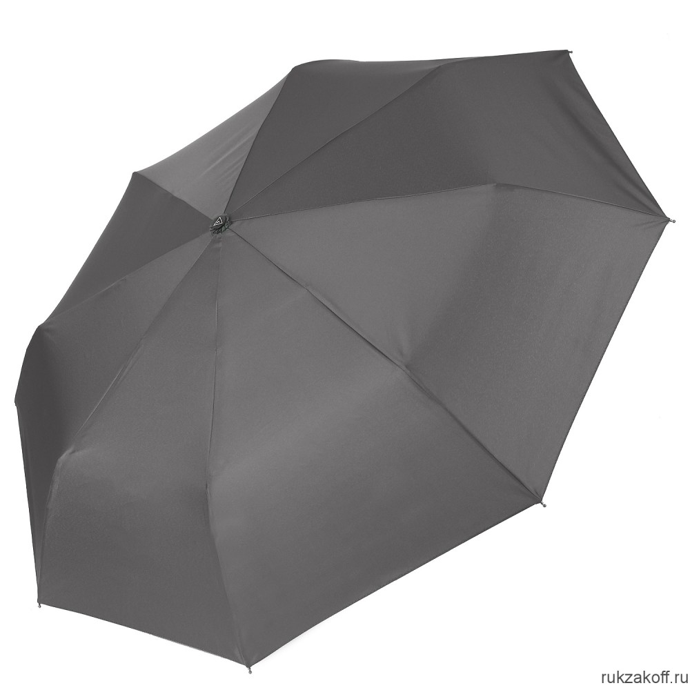 Женский зонт Fabretti UFN0001-3 автомат, 3 сложения, эпонж серый