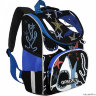 Рюкзак школьный с мешком Grizzly RAm-085-2 Чёрный/Синий