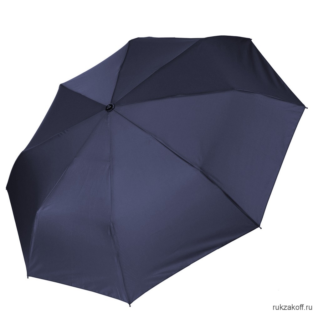 Женский зонт Fabretti UFN0003-8 автомат, 3 сложения, эпонж синий