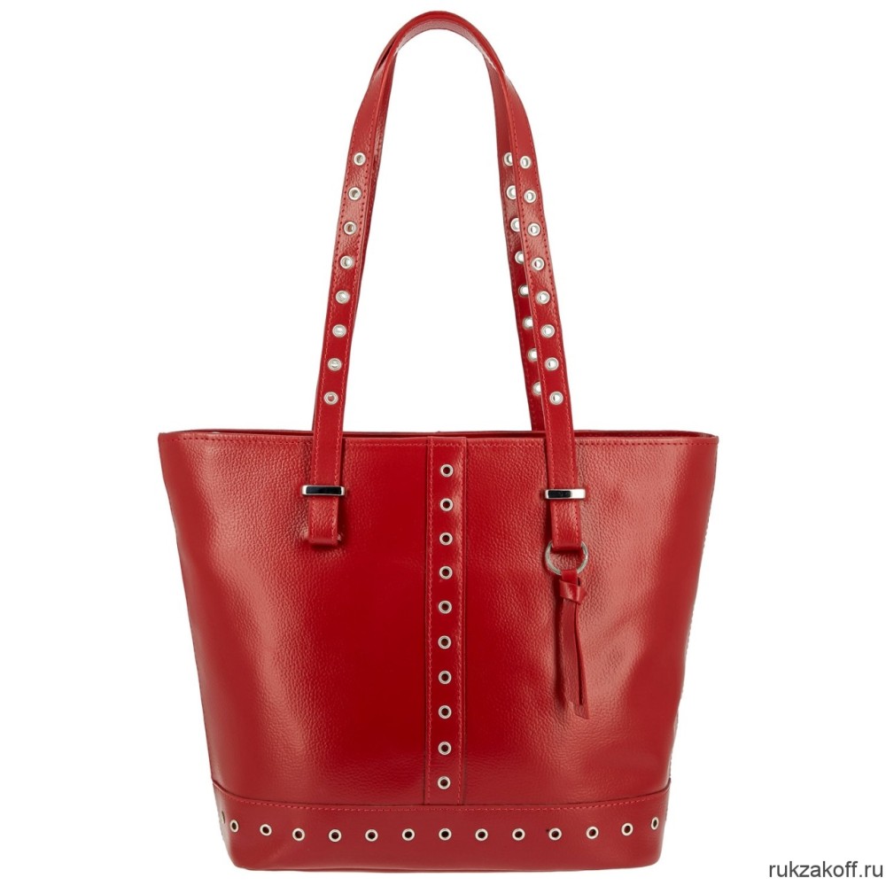 Женская сумка-шоппер Versado B798 relief red