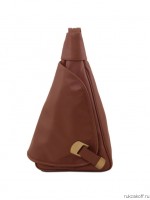 Однолямочный рюкзак Tuscany Leather HANOI Cinnamon