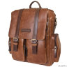 Кожаный рюкзак-сумка Carlo Gattini Fiorentino cognac/brown