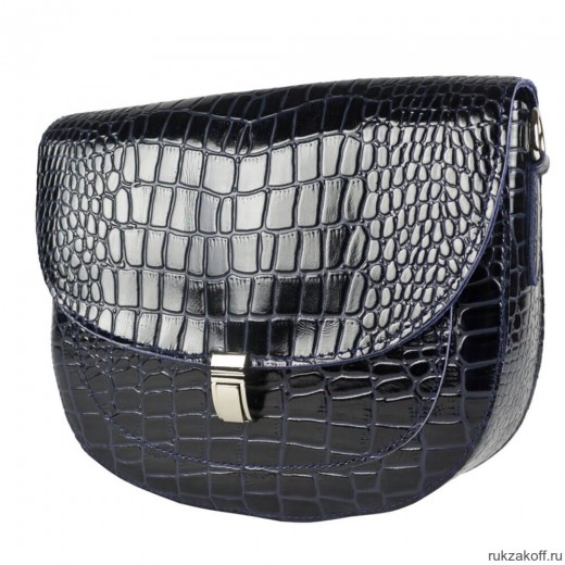 Кожаная женская сумка Carlo Gattini Amendola dark blue — 