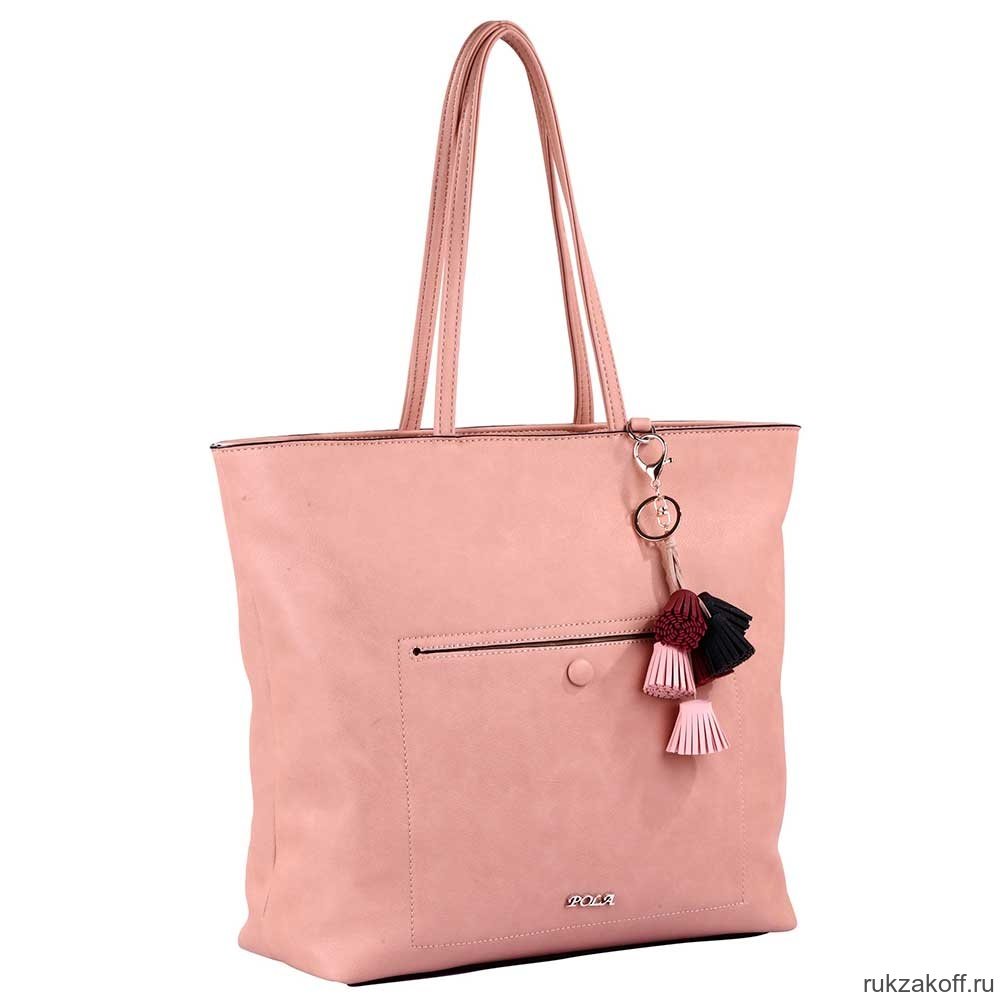 Женская сумка Pola 74506 (розовый)