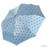 UFS0015-9 Зонт жен. Fabretti, автомат, 3 сложения, сатин голубой