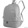 Кожаный рюкзак Monkking 0753-1 серый