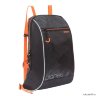 Рюкзак школьный с мешком Grizzly RB-056-1/2 (/2 черный - оранжевый)