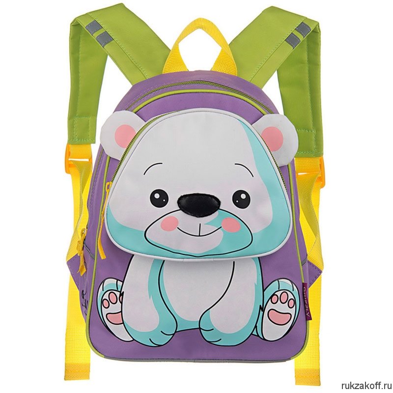 Детский рюкзак Grizzly RS-073-1/2 (/2 медведь)