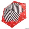 UFZ0007-4 Зонт женский, механический, 5 сложений, эпонж красный