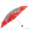 UFZ0007-4 Зонт женский, механический, 5 сложений, эпонж красный