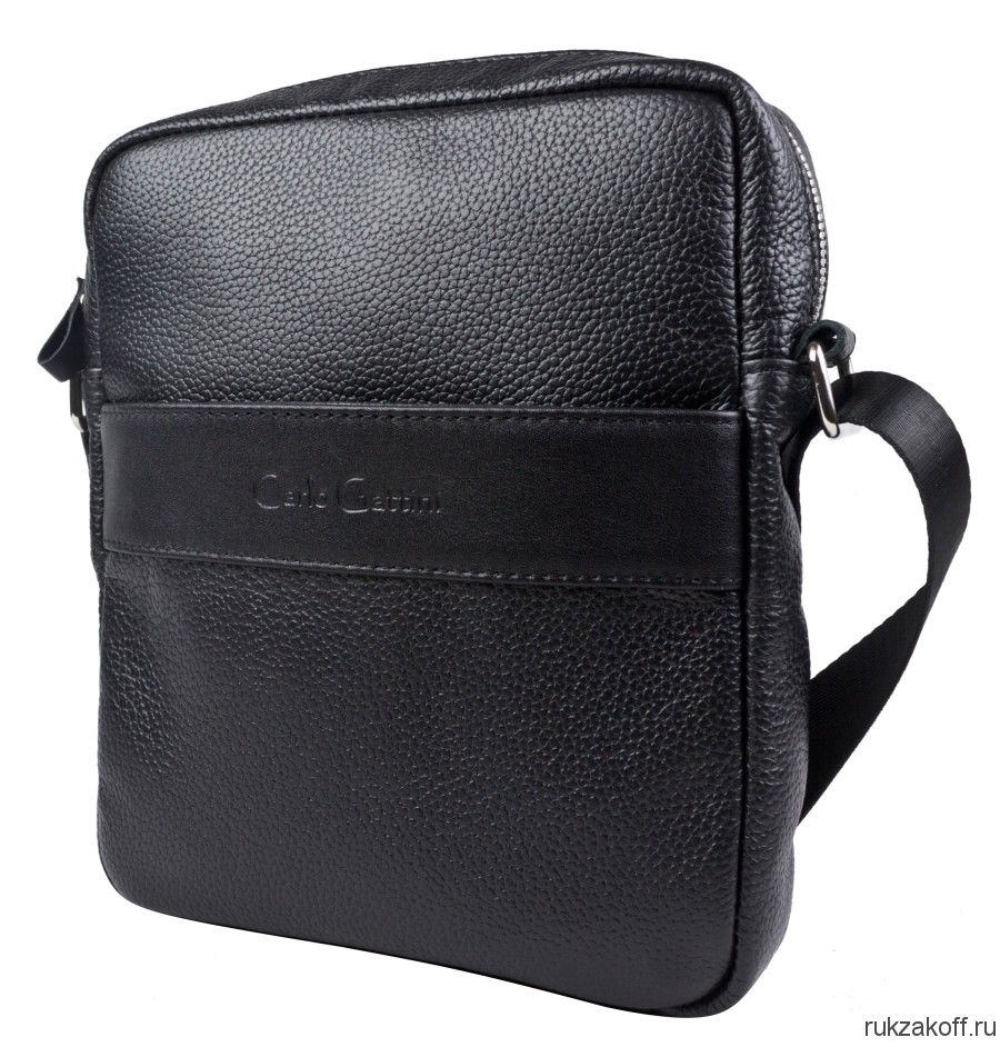 Кожаная мужская сумка Carlo Gattini Bonito black