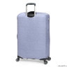 Чехол для чемодана Mettle Серый горошек L (75-85 см)