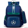 Рюкзак школьный Sun eight SE-22027 темно-синий/зеленый