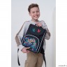 Рюкзак школьный с мешком GRIZZLY RAm-285-7 черный