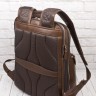 Кожаный рюкзак Bertario Premium brown (арт. 3102-53)