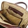 Кожаный портфель для ноутбука Tuscany Leather URBINO (2 отдела) Мед