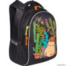 Школьный рюкзак Grizzly Hedgehog Black Rg-762-1